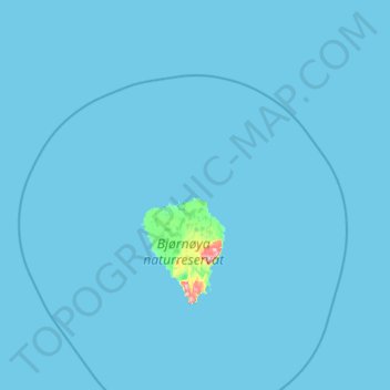 Mapa topográfico Padda, altitud, relieve