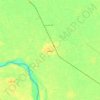 Mapa topográfico Ashmoun, altitud, relieve