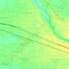 Mapa topográfico Pulosari, altitud, relieve