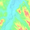 Mapa topográfico شکورچی, altitud, relieve