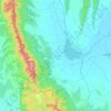Mapa topográfico Ban Sang, altitud, relieve