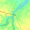 Mapa topográfico Rajim, altitud, relieve