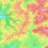 Mapa topográfico Herweg, altitud, relieve
