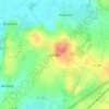 Mapa topográfico Les Pas, altitud, relieve