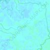 Mapa topográfico Guiwan, altitud, relieve