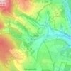 Mapa topográfico Gefäll, altitud, relieve