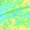 Mapa topográfico Groseclose, altitud, relieve