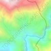 Mapa topográfico Kaurik, altitud, relieve