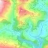 Mapa topográfico Kharka, altitud, relieve