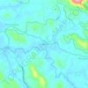 Mapa topográfico Kakkoor, altitud, relieve