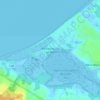 Mapa topográfico Weißenhäuser Strand, altitud, relieve