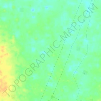 Mapa topográfico Buqayq, altitud, relieve