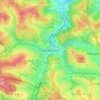 Mapa topográfico Rothemühle, altitud, relieve