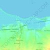 Mapa topográfico Kaliori, altitud, relieve