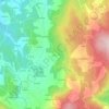 Mapa topográfico Soar, altitud, relieve