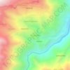 Mapa topográfico Vilcabamba, altitud, relieve