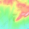Mapa topográfico Djebel Aougueb, altitud, relieve