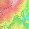 Mapa topográfico Weilersbroich, altitud, relieve