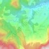 Mapa topográfico Îlet à Vidot, altitud, relieve