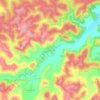 Mapa topográfico Yeşilalan, altitud, relieve