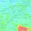 Mapa topográfico Pasirsalam, altitud, relieve