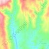 Mapa topográfico Agrobom, altitud, relieve