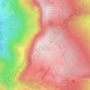 Mapa topográfico La Culaz, altitud, relieve