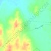 Mapa topográfico Kanoi, altitud, relieve