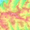 Mapa topográfico Oberspechtrain, altitud, relieve