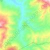 Mapa topográfico Boutouab, altitud, relieve