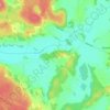 Mapa topográfico Kaivonpyöli, altitud, relieve