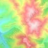 Mapa topográfico Laghrous, altitud, relieve