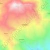 Mapa topográfico Ayahuacas / Ayahuaca, altitud, relieve