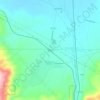 Mapa topográfico Gregson, altitud, relieve