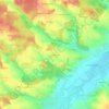 Mapa topográfico Sichartsreit, altitud, relieve