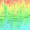 Mapa topográfico Maguwoharjo, altitud, relieve