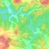 Mapa topográfico Sonda, altitud, relieve