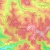 Mapa topográfico Römershagen, altitud, relieve