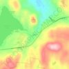 Mapa topográfico Spofford, altitud, relieve