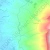 Mapa topográfico ft, altitud, relieve