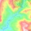 Mapa topográfico Öznurtepe, altitud, relieve