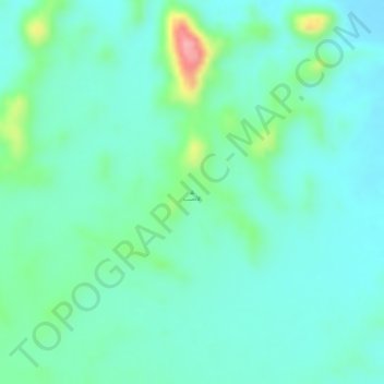 Mapa topográfico الأنصب, altitud, relieve