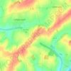 Mapa topográfico Le Tronquoy, altitud, relieve