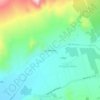 Mapa topográfico Los Comunes, altitud, relieve