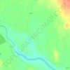 Mapa topográfico Aapajoki, altitud, relieve