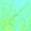 Mapa topográfico Sumber Rejo, altitud, relieve