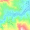 Mapa topográfico Band, altitud, relieve