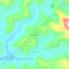 Mapa topográfico Elerithattu, altitud, relieve