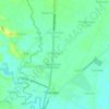 Mapa topográfico Inagdangan Sur, altitud, relieve