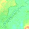 Mapa topográfico Seberang Taluk Hilir, altitud, relieve